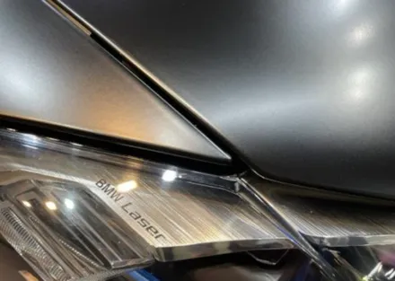 역삼동 자동차 랩핑, BMW M4, 무광 PPF 시공 후 사틴 블랙 전체 랩핑 보험 처리 / 서초, 강남, 양재