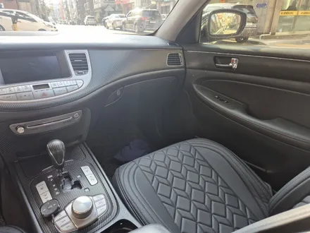 제네시스 BH 330 실내 카본 부분 랩핑 시공 / 강남구 역삼동