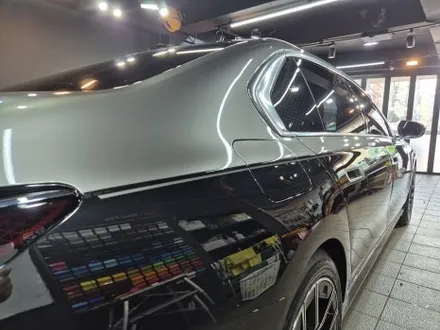 강남 양재 자동차 랩핑, BMW 740 d 듀오톤 투톤 랩핑 / 강남구 역삼동