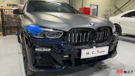 시흥 랩핑 BMW X6 전체랩핑 시공 / 시흥