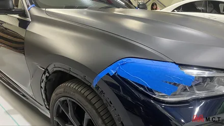 시흥 랩핑 BMW X6 전체랩핑 시공 / 시흥