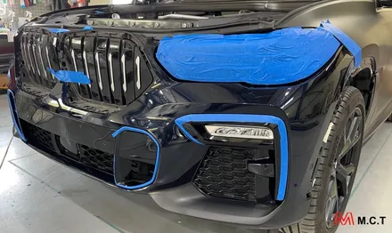시흥 랩핑 BMW X6 전체랩핑 시공 / 시흥