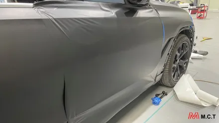 시흥 랩핑 BMW X6 전체랩핑 시공 / 시흥