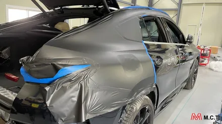 시흥 랩핑 BMW X6 전체랩핑 시공 / 시흥
