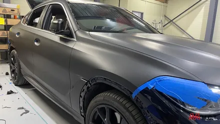 시흥 랩핑 BMW X6 전체랩핑 시공 / 시흥