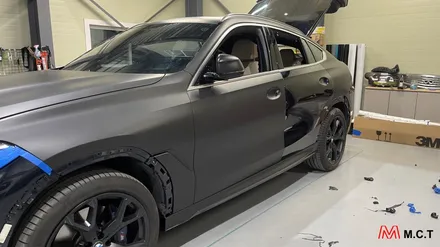 시흥 랩핑 BMW X6 전체랩핑 시공 / 시흥