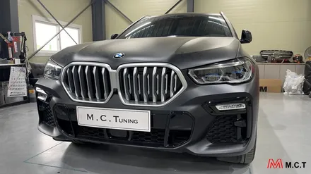 시흥 랩핑 BMW X6 전체랩핑 시공 / 시흥