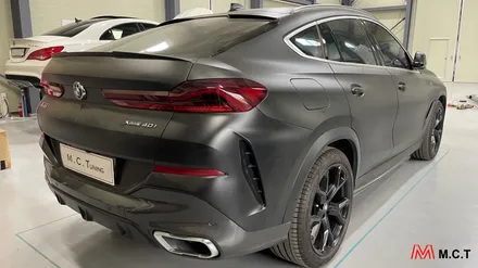 시흥 랩핑 BMW X6 전체랩핑 시공 / 시흥