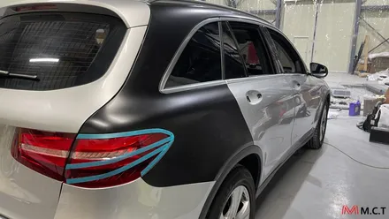 벤츠 GLC 220d 전체랩핑 작업후기 / 시흥