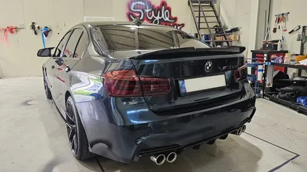 시흥 사고수리 BMW 3시리즈 사고수리 & 전체랩핑 시공 / 시흥시 거모동