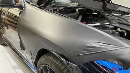 시흥 랩핑 BMW X6 전체랩핑 시공 / 시흥