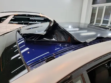 [씨씨씨랩핑] BMW 5시리즈 f10 520d 카본 루프스킨 제거후 사틴블랙 재시공남양주.구리.하남.양주.의정부.서울.강북 랩핑전문점 / 구리시 사노동