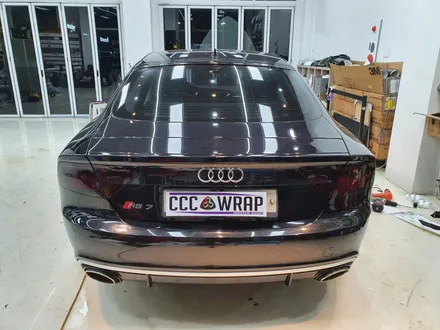 [씨씨씨랩핑]아우디 Audi A7 크롬죽이기 RS7 범퍼.손잡이.윈도우몰딩.라이트필름 시공  남양주.양주.의정부.포천.서울.구리.하남 랩핑 전문점 / 구리시 사노동