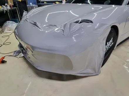 [씨씨씨랩핑] 포르쉐 파나메라(Panamera 4  Porsche)  고광택 크레용 그레이 색상 전체랩핑 / 구리시 사노동