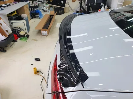 [씨씨씨랩핑] 벤츠 CLA 45 AMG s  3M2080유광블랙 크롬딜리트(크롬죽이기),포인트랩핑(전범퍼덕트.사이드미러.스포일러.손잡이.사이드스커트) 시공 / 구리시 사노동