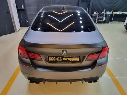 [씨씨씨랩핑]  BMW 5시리즈 단종필름으로 인하여 전체랩핑 제거후 재시공 / 구리시 사노동