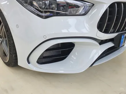 [씨씨씨랩핑] 벤츠 CLA 45 AMG s  3M2080유광블랙 크롬딜리트(크롬죽이기),포인트랩핑(전범퍼덕트.사이드미러.스포일러.손잡이.사이드스커트) 시공 / 구리시 사노동