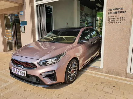 [씨씨씨랩핑] 기아 K3 GT 전체랩핑 포인트 부분 시공  (구리.남양주.의정부 랩핑) / 구리시 사노동