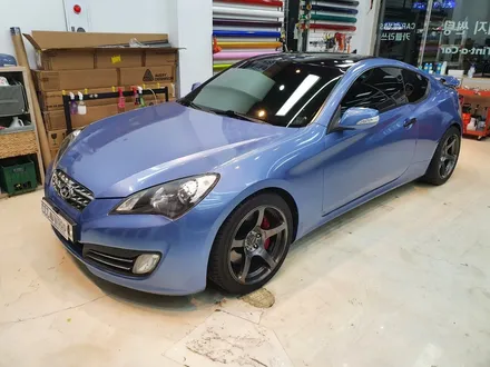 [씨씨씨랩핑] 현대 제네시스 쿠페 (젠쿱) 3M1080아이스블루(iceblue)전체랩핑 남양주랩핑.구리랩핑.별내랩핑.의정부랩핑 / 구리시 사노동
