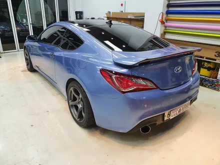 [씨씨씨랩핑] 현대 제네시스 쿠페 (젠쿱) 3M1080아이스블루(iceblue)전체랩핑 남양주랩핑.구리랩핑.별내랩핑.의정부랩핑 / 구리시 사노동