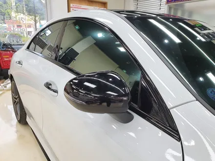 [씨씨씨랩핑] 벤츠 CLA 45 AMG s  3M2080유광블랙 크롬딜리트(크롬죽이기),포인트랩핑(전범퍼덕트.사이드미러.스포일러.손잡이.사이드스커트) 시공 / 구리시 사노동
