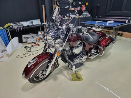인디언모터스 스프링필드(indianmotorcycle Springfield) 신차PPF & 데칼 시공으로 보호와 포인트를 한번에! / 구리시 사노동