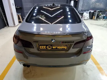 BMW 5시리즈도 자동차 검사에는 피해갈 수 없는 라이트 필름제거 / 구리시 사노동
