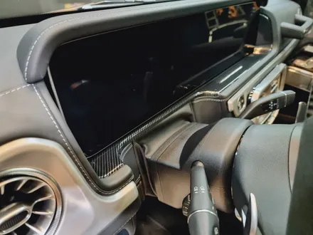 [남양주랩핑]메르세데스벤츠(mercedes-benz) g바겐 실내디자인 고광택 카본 필름으로 하이그로시 블랙 변신! / 구리시 사노동