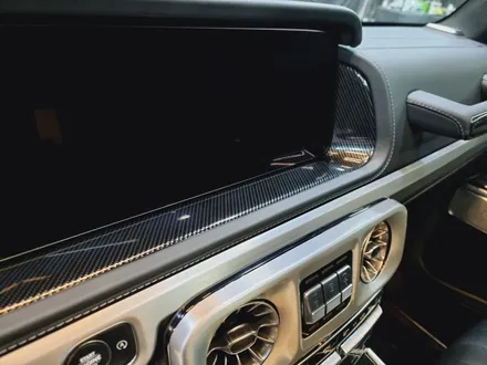 [남양주랩핑]메르세데스벤츠(mercedes-benz) g바겐 실내디자인 고광택 카본 필름으로 하이그로시 블랙 변신! / 구리시 사노동