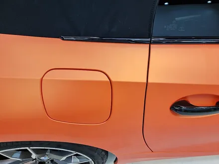 BMW Z4 프로즌그레이 전체랩핑 LB무광 오렌지 시공 / 구리시 사노동