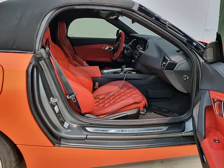 BMW Z4 프로즌그레이 전체랩핑 LB무광 오렌지 시공 / 구리시 사노동
