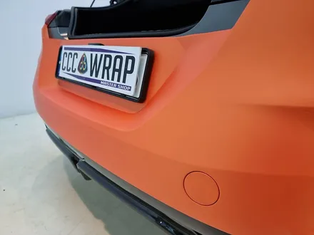 BMW Z4 프로즌그레이 전체랩핑 LB무광 오렌지 시공 / 구리시 사노동