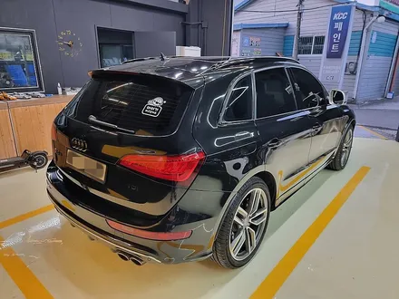 아우디(audi)Sq5 전체크롬죽이기 루프렉.윈도우몰딩 시공 3M2080 유광블랙 / 구리시 사노동