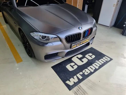 [씨씨씨랩핑]  BMW 5시리즈 단종필름으로 인하여 전체랩핑 제거후 재시공 / 구리시 사노동