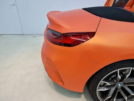 BMW Z4 프로즌그레이 전체랩핑 LB무광 오렌지 시공 / 구리시 사노동