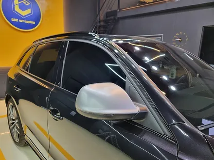 아우디(audi)Sq5 전체크롬죽이기 루프렉.윈도우몰딩 시공 3M2080 유광블랙 / 구리시 사노동