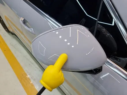 [씨씨씨랩핑] 포르쉐 파나메라(Panamera 4  Porsche)  고광택 크레용 그레이 색상 전체랩핑 / 구리시 사노동