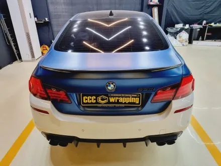 [씨씨씨랩핑]  BMW 5시리즈 단종필름으로 인하여 전체랩핑 제거후 재시공 / 구리시 사노동