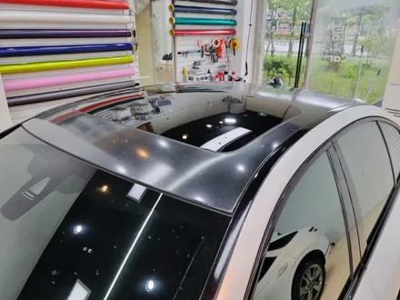 [씨씨씨랩핑] BMW 5시리즈 f10 520d 카본 루프스킨 제거후 사틴블랙 재시공남양주.구리.하남.양주.의정부.서울.강북 랩핑전문점 / 구리시 사노동