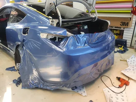 [씨씨씨랩핑] 현대 제네시스 쿠페 (젠쿱) 3M1080아이스블루(iceblue)전체랩핑 남양주랩핑.구리랩핑.별내랩핑.의정부랩핑 / 구리시 사노동