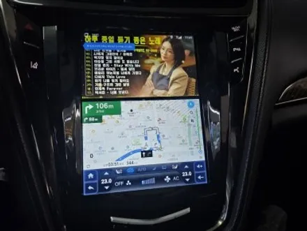 경남사천에서 방문하신 캐딜락 CTS 알리직구 테슬라스타일 안드로올인원 순정화면연동작업AHD후방카메라 실버박스고장 옥스개조까지...#캐딜락안드로이드#캐딜락실버박스고장 / 청주, 세종, 천안