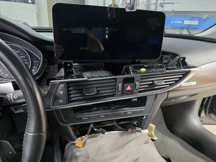 청주아우디A7 타샵에서안드로이드 올인원설치후 순정네비게이션GPS,안드로이드GPS도, 심지어폰GPS까지 안터집니다.아우디GPS수신불량해결 / 청주, 세종, 천안