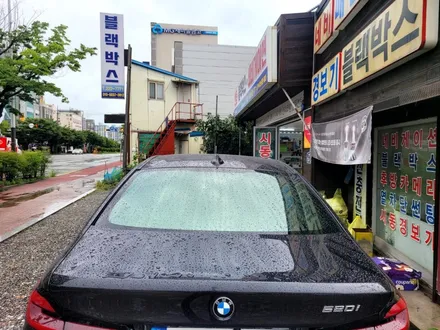 BMW 520i 신차썬팅 애니가드 COCO9 열차단반사썬팅 색갈이 너무너무 이쁘네요 ~따봉 !![청주썬팅] / 청주, 세종, 천안