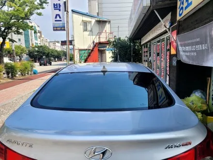 아반테 MD 전체적으로 뽀글이와 필름백화심한 차량 애니가드COCO9 열반사필름전체시공과 안드로이드올인원시공하기(아반테썬팅 안드로이드) / 청주, 세종, 천안
