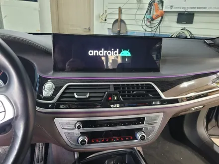 서울에서 청주까지 BMW 740 G바디차량입니다. 순정모니터 탈거후 15인치 안드로이드 올인원 교체작업 순정어라운드뷰호환 순정기능연동#BMW안드로이드#BMW모니터교체 / 청주, 세종, 천안