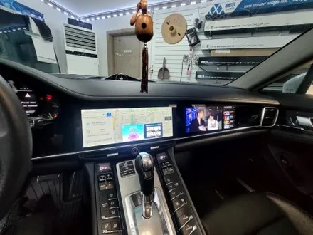 포르쉐 파나메라 듀얼 스크린 128G, 지능형 시스템 128G, 내비게이션 GPS, 자동차 라디오, 멀티미디어 플레이어, 카플레이, 자동 와이파이#청주포르쉐안드로이드#안드로이드듀얼 / 청주, 세종, 천안