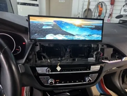 청주 BMW X4 카인원 프로맥스 안드로이드올인원 14.9인치 장착 ID6순정인포호환 DSP사운드 스마트한기능까지~ / 청주, 세종, 천안
