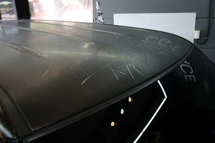 남양주 구리 하남 루프스킨 제거, 중고차 레이 랩핑 수명 지나면 벌어지는 참사! / 남양주시 평내동