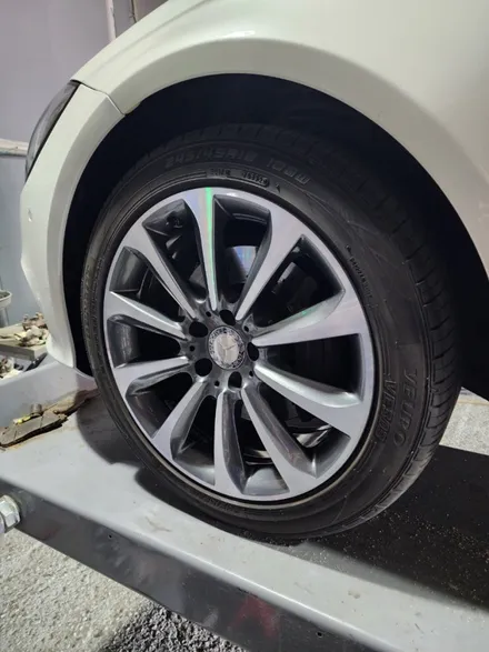 광주휠복원 첨단휠복원 벤츠 CLS350 컷팅휠복원 / 광주 광산구