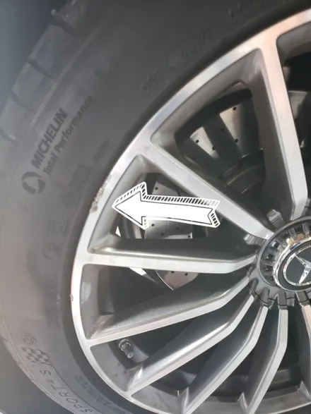 벤츠 GT 43 AMG 순정 20인치 다이아몬드 컷팅휠복원 / 광주 광산구